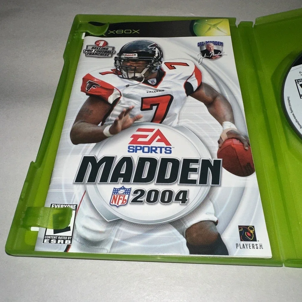Madden NFL 2004 (Xbox, 2003) Complete CIB w/ Registration Code Exc Condition